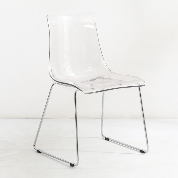 ELUCIA ΚΑΡΕΚΛΑ ΔΙΑΦΑΝΟ 53x52.2x80.5cm