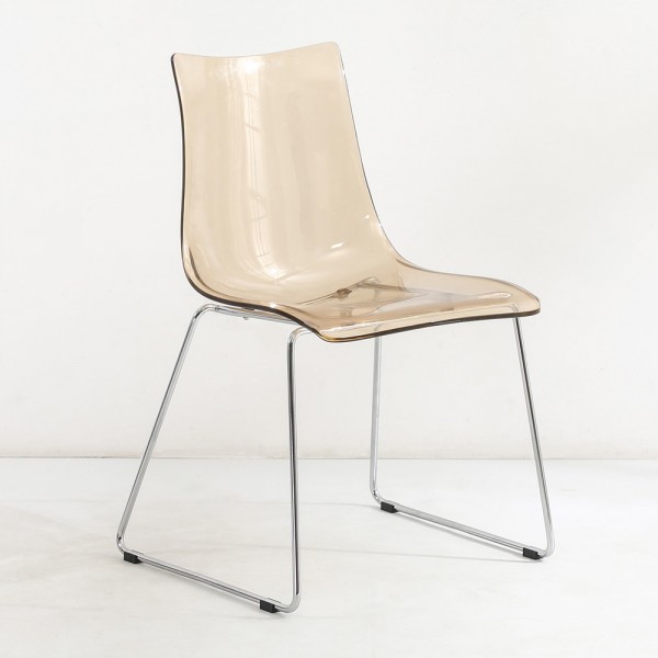 ELUCIA ΚΑΡΕΚΛΑ ΔΙΑΦΑΝΟ ΚΑΦΕ 53x52.2x80.5cm