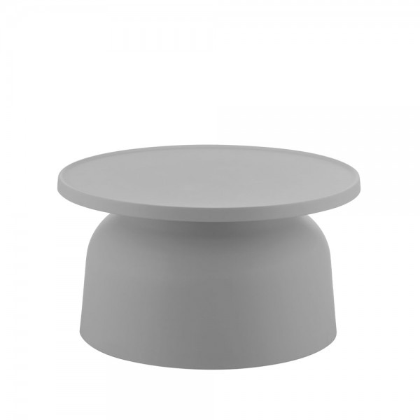 DOMI COFFEE TABLE ΓΚΡΙ 67x67x36cm