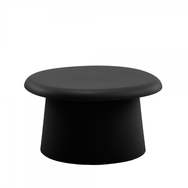 RIVVA COFFEE TABLE ΜΑΥΡΟ 70x70x39cm