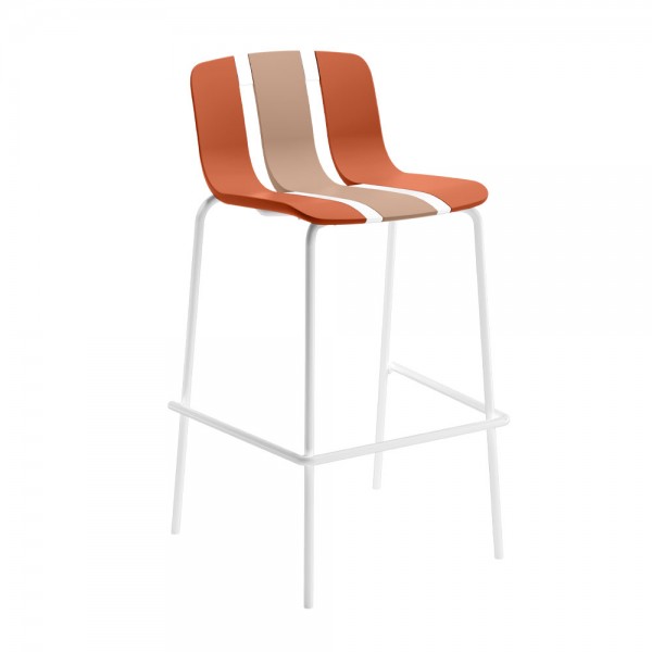 ART ΣΚΑΜΠΟ BAR TERRACOTTA MOCCA 51x44x105cm