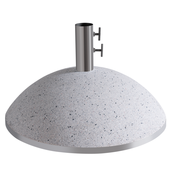 TIKI ΒΑΣΗ ΟΜΠΡΕΛΑΣ 40kg ΛΕΥΚΗ TIKI40-WHITE