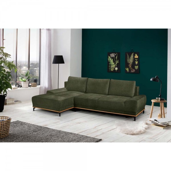 NATURA ΚΑΝΑΠΕΣ ΚΡΕΒΑΤΙ ΓΩΝΙΑ ΑΡΙΣΤΕΡΗ ΛΑΔΙ 283x164x90 70-0401
