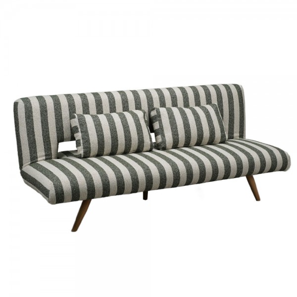 LA SPEZIA ΚΑΝΑΠΕΣ ΚΡΕΒΑΤΙ 3ΘΕΣΙΟΣ OFF WHITE ΛΑΔΙ 188x81x88cm