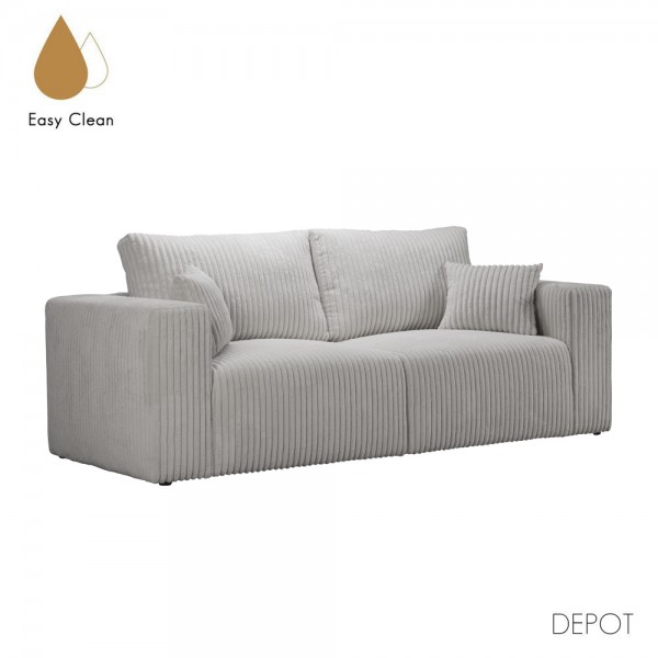 BULLET ΚΑΝΑΠΕΣ 3ΘΕΣΙΟΣ ΓΚΡΙ AMBIENCE 18 232x101x92cm