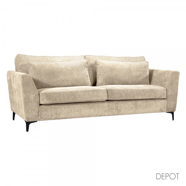 FOREVER ΚΑΝΑΠΕΣ 3ΘΕΣΙΟΣ BEIGE LINCOLN 03 223x96x93cm