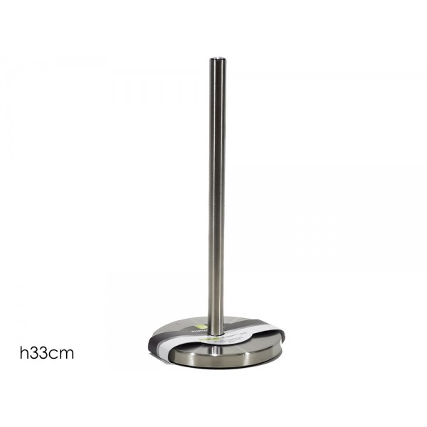 ΒΑΣΗ ΓΙΑ ΧΑΡΤΙ ΚΟΥΖΙΝΑΣ H33CM SΙLVER 727341