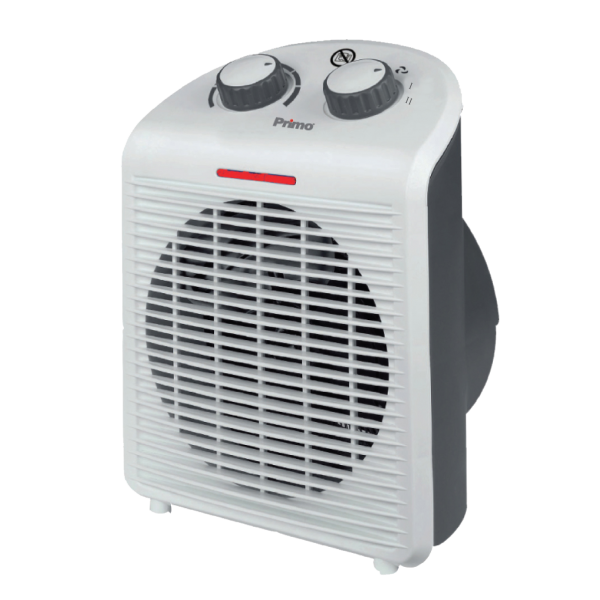 Primo Αερόθερμο Δαπέδου PRFH-81093 Primo IP21 2000W Λευκό/Γκρι 810093