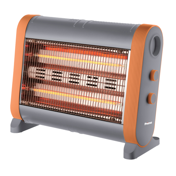 Primo Θερμάστρα Carbon PRCH-81102 Primo Γκρί/Πορτοκαλί 1600W 810102