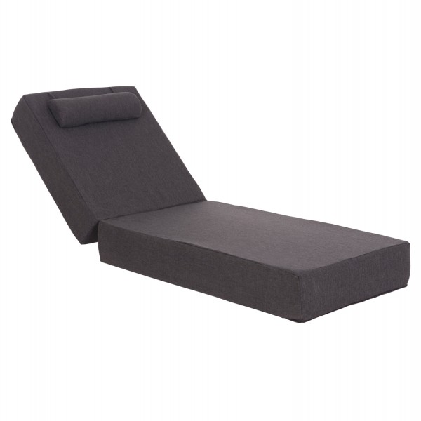 ΜΑΞΙΛΑΡΙ ΞΑΠΛΩΣΤΡΑΣ KIHEI HM21094.03 OLEFIN ΣΚΟΥΡΟ ΓΚΡΙ ΜΕ FOAM 198x70x20Υεκ 9996875