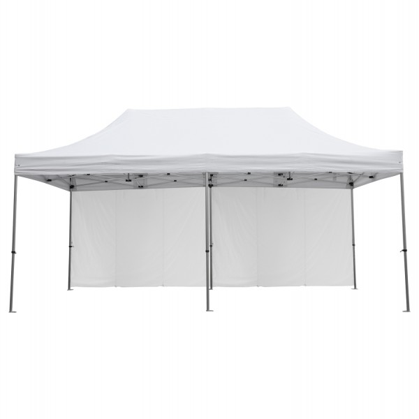GAZEBO ΜΕ ΠΛΑΙΝΑ ΠΑΝΙΑ ΣΚΙΑΣΗΣ CRESSEN HM21099 ΠΤΥΣΣΟΜΕΝΟ ΑΛΟΥΜΙΝΙΟΥ 3x6x3,4Yμ 9996886