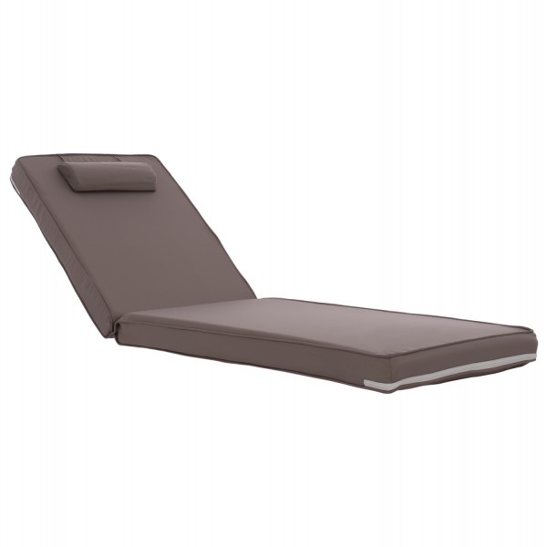 ΜΑΞΙΛΑΡΙ ΞΑΠΛΩΣΤΡΑΣ POLYESTER CHIOS ΓΚΡΙ HM11236.10P 196(117+1+78)x58x9εκ.