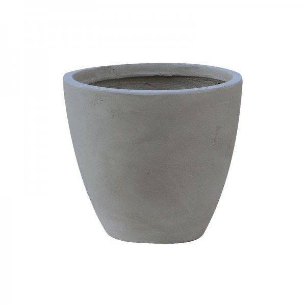 FLOWER POT-3 Cement Grey Φ35x32cm