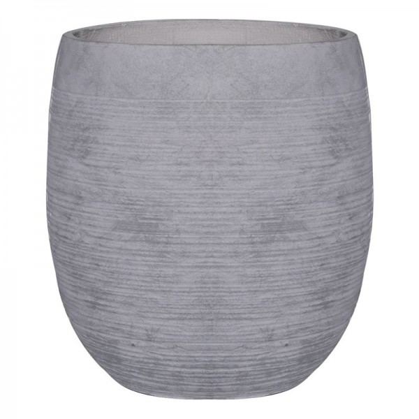 FLOWER POT-8 D48x52cm Απόχρωση Light Grey Wash Ε6307,C