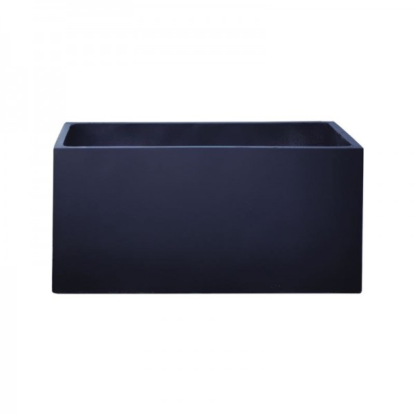 FLOWER POT-12 100x45x45cm Απόχρωση Dark Grey Ε6311,C