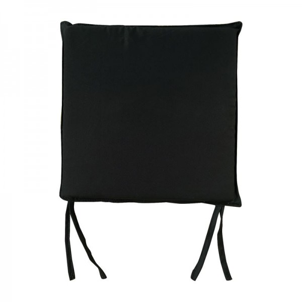 SALSA Μαξιλάρι καρέκλας 43x44x3cm Μαύρο Ε241,Μ1