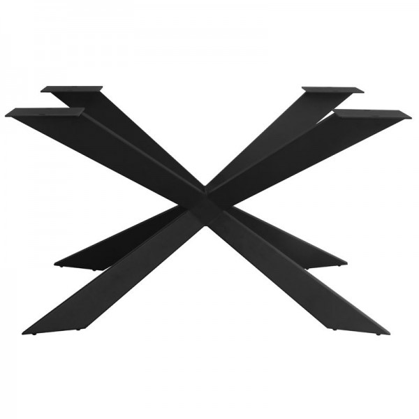 TORSEN Βάση Τραπεζιού 115x65x71cm Μέταλλο Βαφή Μαύρο ΕΜ823,Β