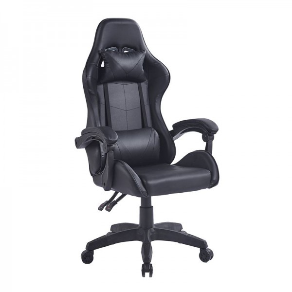 BF7850 Gaming Πολυθρόνα Γραφείου Διευθυντή 63x70x117/127cm Pu Μαύρο ΕΟ582,4