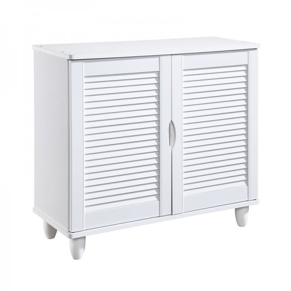 Παπουτσοθήκη 2 Πόρτες 77x33x70cm Απόχρωση Άσπρο Ε83720,3