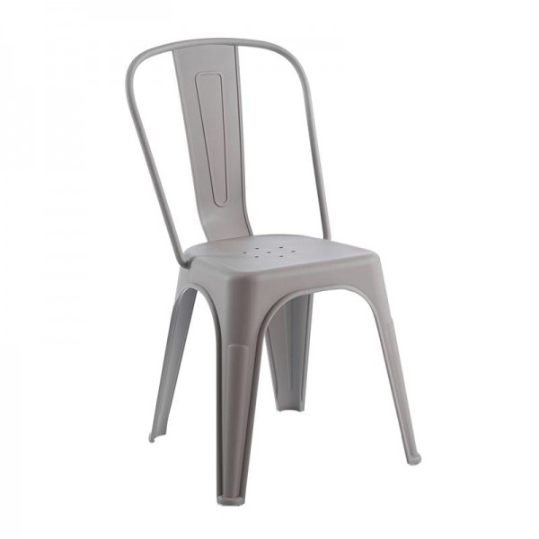 RELIX PP Καρέκλα Στοιβαζόμενη, PP Απόχρωση Sand Beige