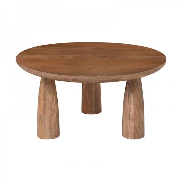 AZTEC Τραπεζάκι Σαλονιού- Καθιστικού, Ξύλο Mango, Απόχρωση Smoke Walnut