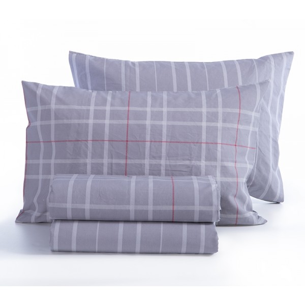 NEF-NEF SMART LINE ΣΕΤ ΣΕΝΤΟΝΙΑ KING SIZE ΜΕ ΛΑΣΤΙΧΟ 270X270-180X200+32cm HIGHLAR GREY 036308