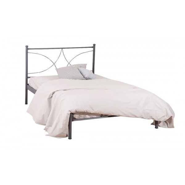 Ναταλία Κρεβάτι Διπλό Μεταλλικό 159x209x100cm με επιλογές χρωμάτων