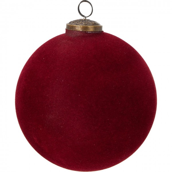 Στολιδι Μπαλα Γυαλινη Κοκκινη 15Εκ