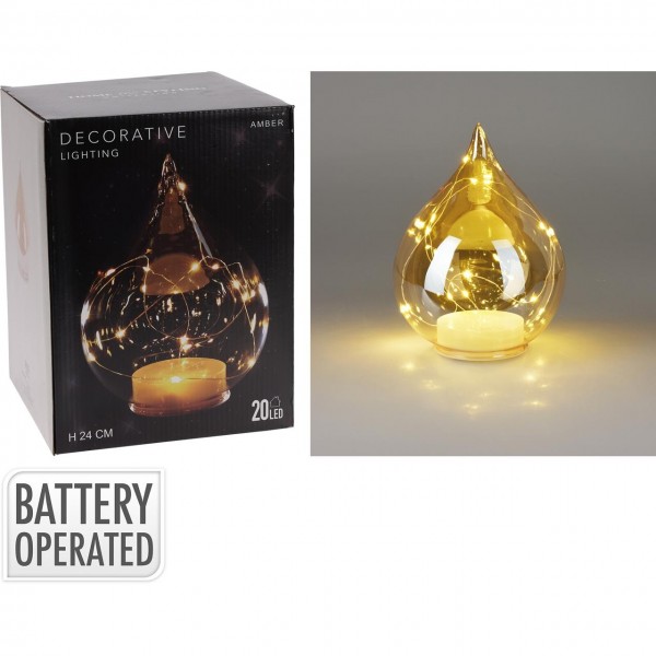 Επιτραπεζιο Διακ/Κο Σταγονα Με Led 24Ek