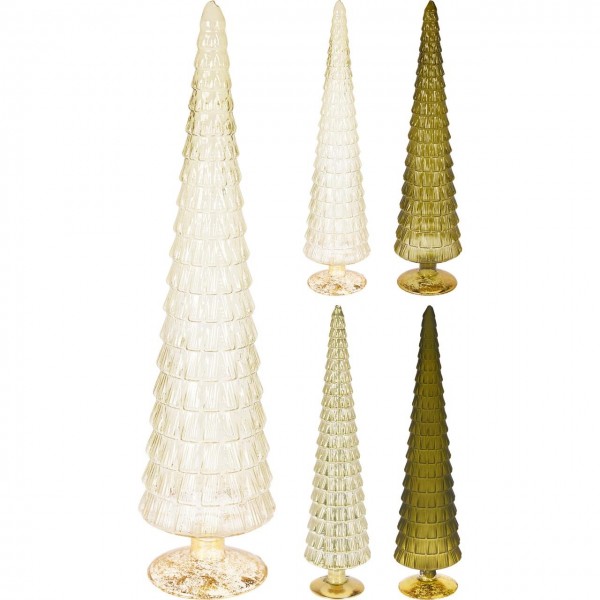 Γυαλινο Χριστ/Κο Δεντρο Σε 4Χρωματα 45Εκ