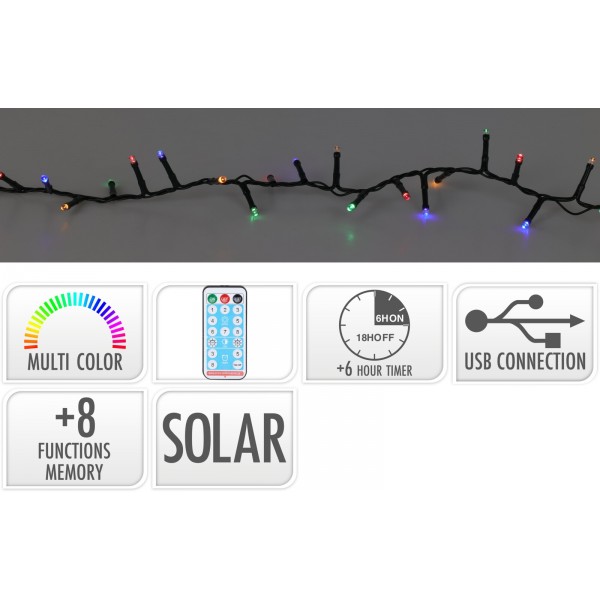 XMAS ΗΛΙΑΚΑ ΦΩΤΑΚΙΑ ΕΞ.ΧΩΡΟΥ 800LED ΛΕΥΚΑ AEX100230