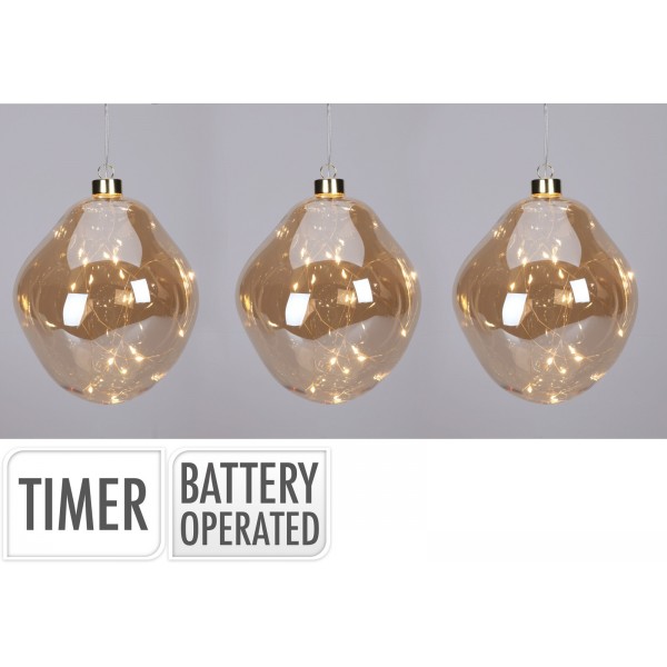 ΣΤΟΛΙΔΙΑ ΜΠΑΛΕΣ ΜΕ LED ΧΡΥΣΟ ΣΕΤ 3ΤΜΧ ARZ100600 ΣΤΟΛΙΔΙΑ ΜΠΑΛΕΣ ΜΕ LED ΧΡΥΣΟ ΣΕΤ 3ΤΜΧ ARZ100600