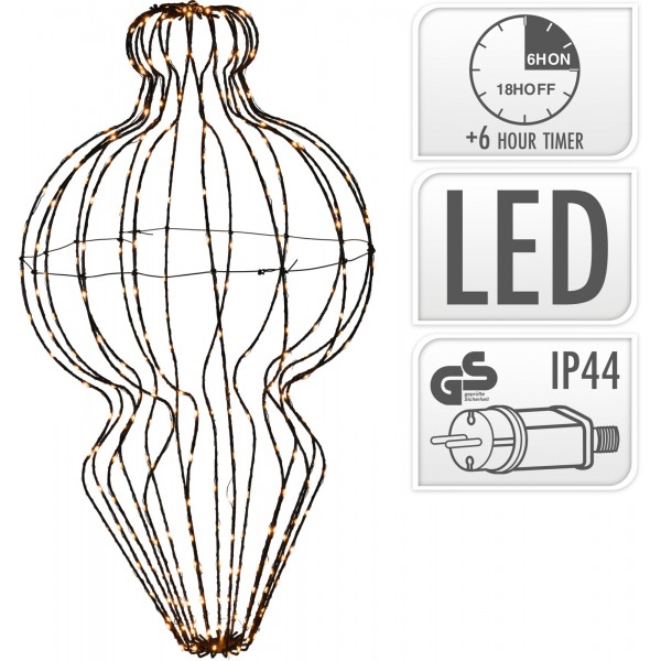 ΦΑΝΑΡΙ LED 39Χ75CM 320LED AX2200450