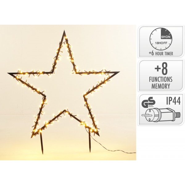 ΑΣΤΕΡΙ ΦΩΤΑΚΙΑ ΕΞ.ΧΩΡΟΥ 121Χ135CM AX2500120