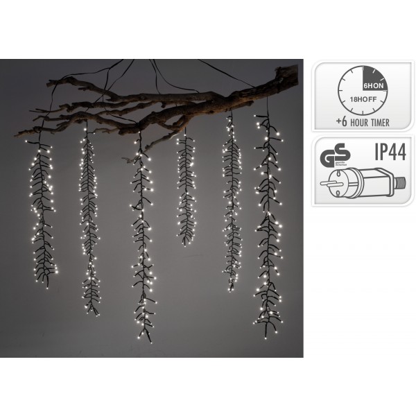 ΦΩΤΑΚΙΑ ΠΟΥ ΚΡΕΜΑΣΤΑ 480LED ΛΕΥΚΑ AX8550950