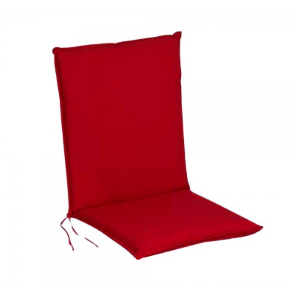 LILY ΜΑΞΙΛΑΡΙ ΧΑΜΗΛΗ ΠΛΑΤΗ 94x43cm ΚΟΚΚΙΝΟ CUS-FOLD/R