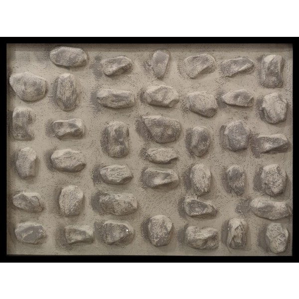 ΠΙΝΑΚΑΣ "STONE BEIGE" 94X124CM DK-10364