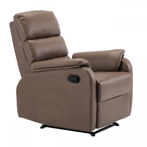 Comfort Πολυθρόνα Relax 79x97x101cm PU Cappuccino Ε9732,4