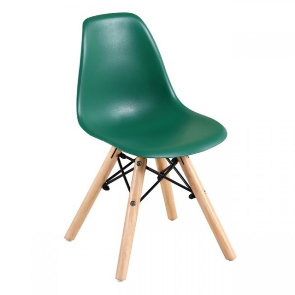 ART Wood Kid Καρέκλα 32x34x57cmΞύλο / PP Πράσινο ΕΜ123,ΚG