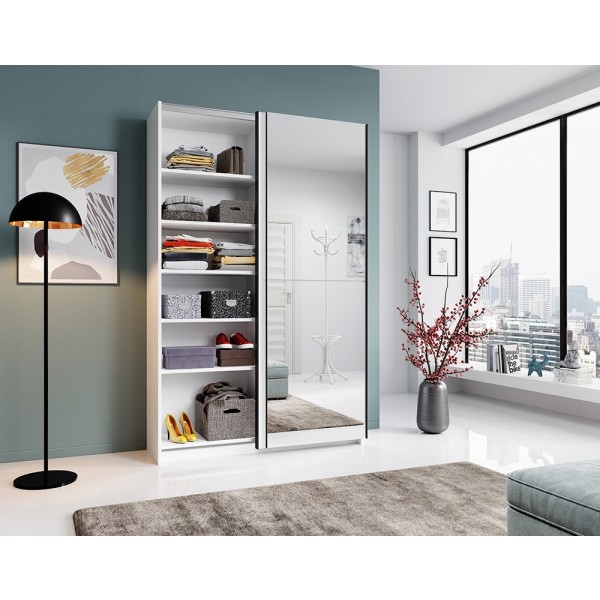 FAST PLUS ΝΤΟΥΛΑΠΑ 170x38x225cm ΛΕΥΚΗ 58-029-17