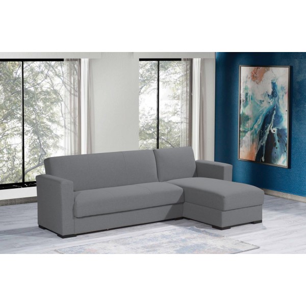 FORTE ΚΑΝΑΠΕΣ ΚΡΕΒΑΤΙ ΓΩΝΙΑ CHENILLE ΓΚΡΙ 47-518 Ε1 TR 