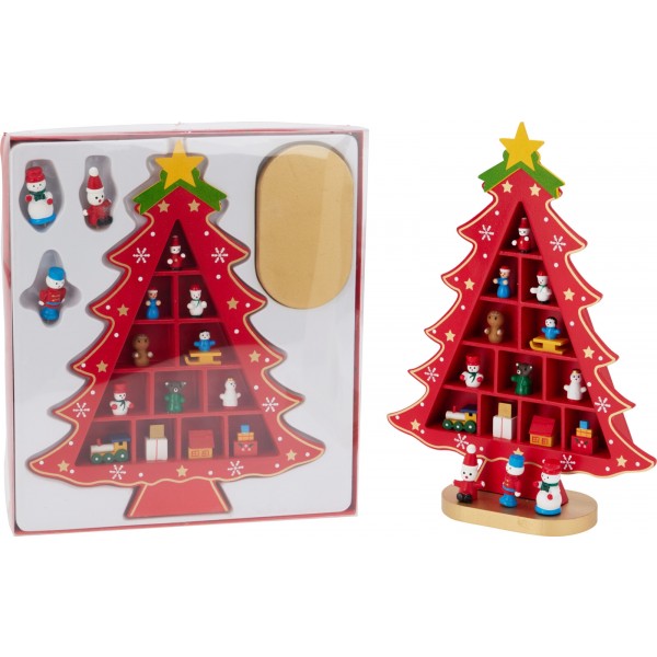 Χριστ/Κο Διακοσμητικο Δεντρο Με Στολιδια 29Εκ