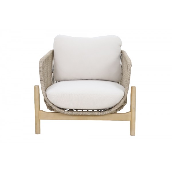 TALARA NEW LOUNGE ΠΟΛΥΘΡΟΝΑ 86.4x80.4x62.5CM  ΞΥΛΟ FSC ΑΚΑΚΙΑ