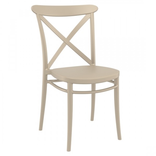 Cross TAUPE καρέκλα PP 51x51x87cm 20.0590