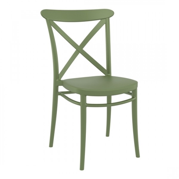 Cross OLIVE GREEN καρέκλα PP 51x51x87cm 20.0591