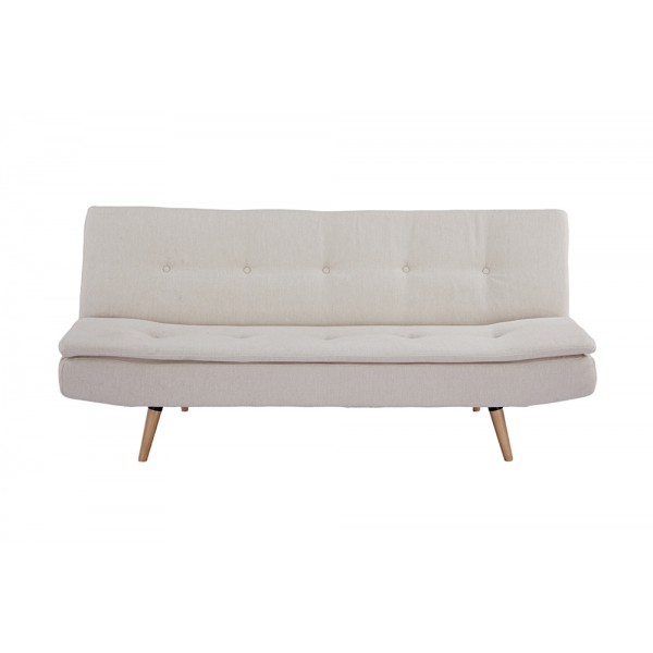 SNUG ΤΡΙΘΕΣΙΟΣ ΚΑΝΑΠΕΣ-ΚΡΕΒΑΤΙ 180x89x84cm ΜΠΕΖ LAB-163N5S-P3/BEIGE