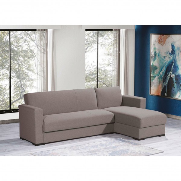 FORTE ΚΑΝΑΠΕΣ ΚΡΕΒΑΤΙ ΓΩΝΙΑ CHENILLE LATTE 07-440 Ε1 TR 