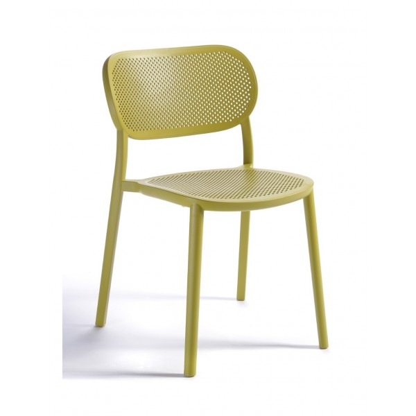 Nuta καρέκλα Technopolymer 52x55x79(45)cm lime