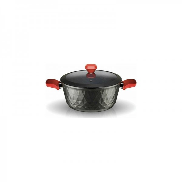 Pyramis Κατσαρόλα Red Diamond 24cm 014010701