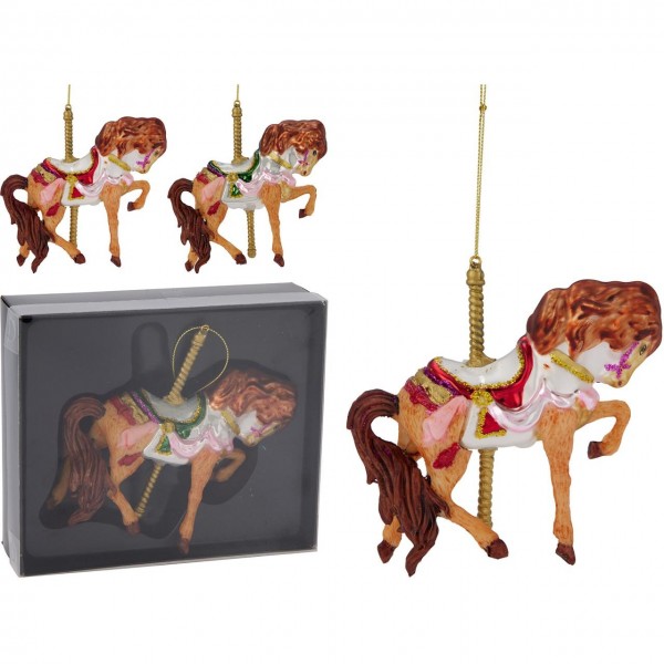 Στολιδι Αλογακι  Σε 2 Χρωματα 12Χ3Χ11Εκ